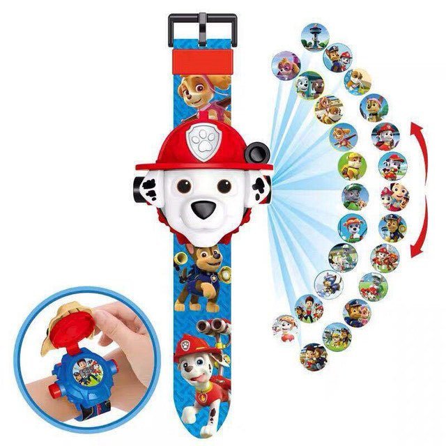 Disney SpiderMan Cartoon Child 3D Projection Watch Anime Superheroes Marvel Batman Iron Man Children Toy Digital Watches - TimelessGear9