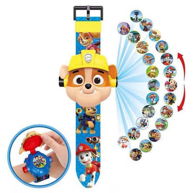 Disney SpiderMan Cartoon Child 3D Projection Watch Anime Superheroes Marvel Batman Iron Man Children Toy Digital Watches - TimelessGear9
