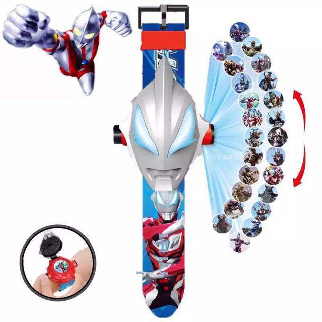 Disney SpiderMan Cartoon Child 3D Projection Watch Anime Superheroes Marvel Batman Iron Man Children Toy Digital Watches - TimelessGear9