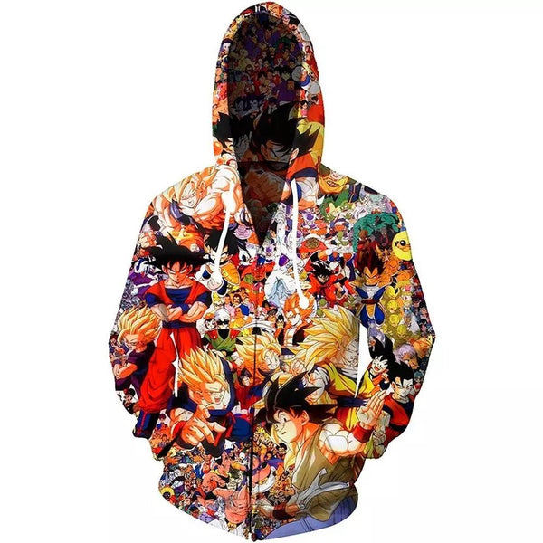 Dragon Ball Z Cartoon Hoodie - TimelessGear9