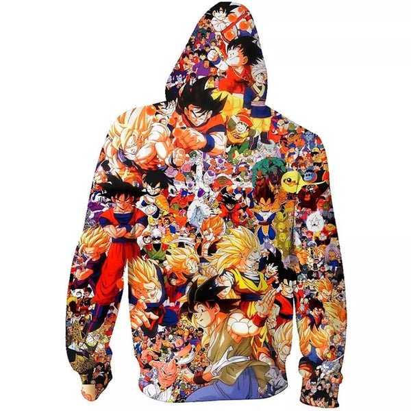 Dragon Ball Z Cartoon Hoodie - TimelessGear9