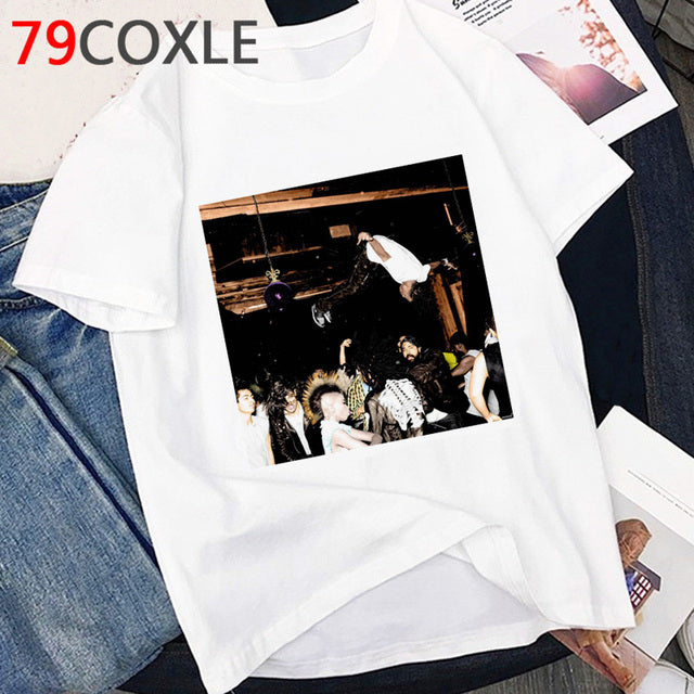 Rapper Playboi Carti T Shirt Women Hip Hop Summer Top Cartoon T-shirt Kawaii Die Lit Graphic Harajuku Oversized Tshirt Female - TimelessGear9