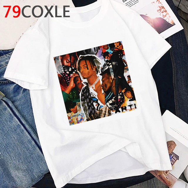 Rapper Playboi Carti T Shirt Women Hip Hop Summer Top Cartoon T-shirt Kawaii Die Lit Graphic Harajuku Oversized Tshirt Female - TimelessGear9