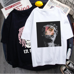 Rip Lil Peep Graphic Cool T Shirt Men Unisex Lil. Peep Rapper Funny Cartoon T-shirt Cry Baby Casual Tshirt Hip Hop Top Tees Male - TimelessGear9