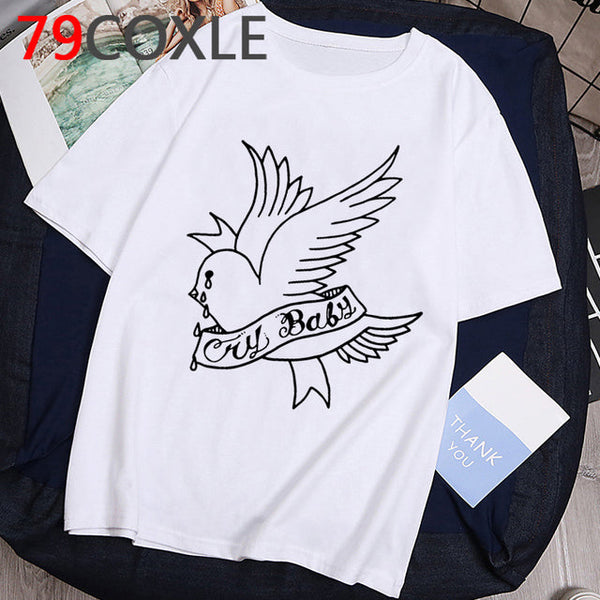 Rip Lil Peep Graphic Cool T Shirt Men Unisex Lil. Peep Rapper Funny Cartoon T-shirt Cry Baby Casual Tshirt Hip Hop Top Tees Male - TimelessGear9