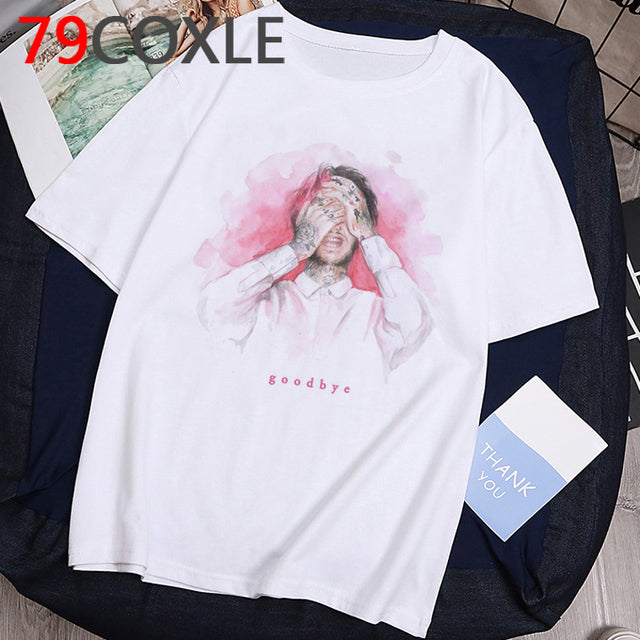Rip Lil Peep Graphic Cool T Shirt Men Unisex Lil. Peep Rapper Funny Cartoon T-shirt Cry Baby Casual Tshirt Hip Hop Top Tees Male - TimelessGear9