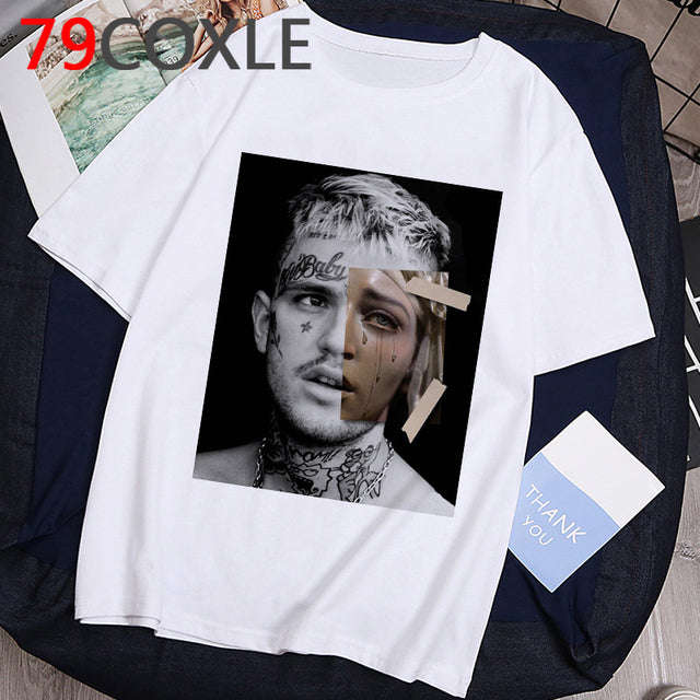 Rip Lil Peep Graphic Cool T Shirt Men Unisex Lil. Peep Rapper Funny Cartoon T-shirt Cry Baby Casual Tshirt Hip Hop Top Tees Male - TimelessGear9