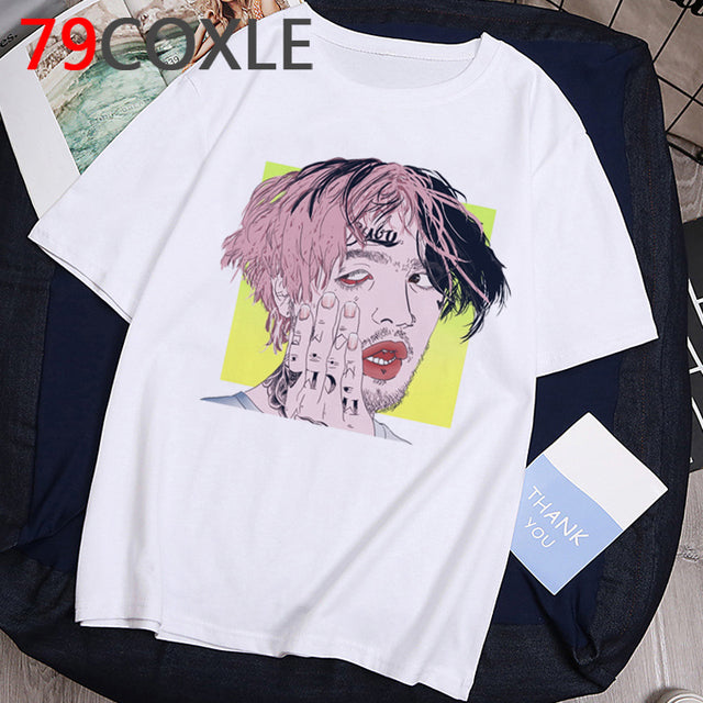 Rip Lil Peep Graphic Cool T Shirt Men Unisex Lil. Peep Rapper Funny Cartoon T-shirt Cry Baby Casual Tshirt Hip Hop Top Tees Male - TimelessGear9