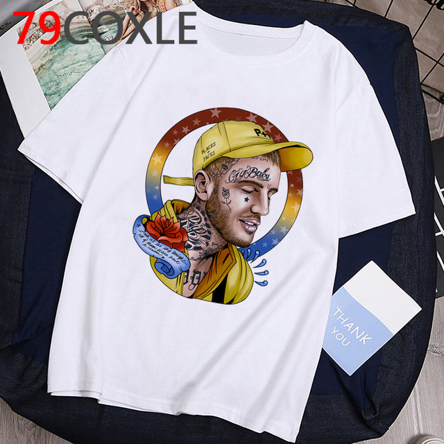 Rip Lil Peep Graphic Cool T Shirt Men Unisex Lil. Peep Rapper Funny Cartoon T-shirt Cry Baby Casual Tshirt Hip Hop Top Tees Male - TimelessGear9
