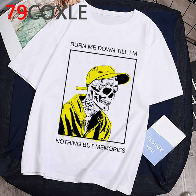 Rip Lil Peep Graphic Cool T Shirt Men Unisex Lil. Peep Rapper Funny Cartoon T-shirt Cry Baby Casual Tshirt Hip Hop Top Tees Male - TimelessGear9