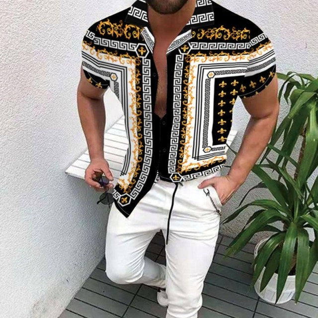 Luxury Retro Trend Shirt - TimelessGear9