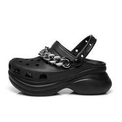 Summer Fashion Women Slippers Garden Shoes Wedges Beach Sandals Heels - TimelessGear9