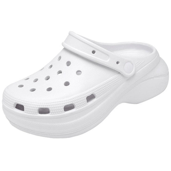 Summer Fashion Women Slippers Garden Shoes Wedges Beach Sandals Heels - TimelessGear9