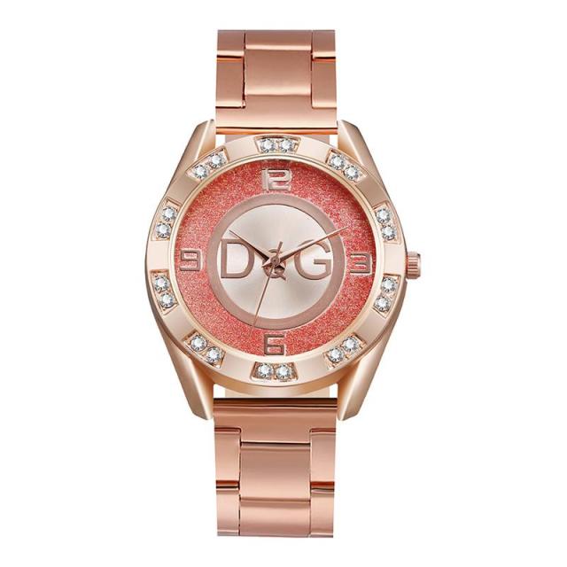 Women&#39;s Watches New Luxury Brand Fashion Rhinestone Stainless Steel Quartz Ladies Wristwatches Reloj Mujer Best Selling Montre - TimelessGear9