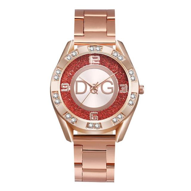 Women&#39;s Watches New Luxury Brand Fashion Rhinestone Stainless Steel Quartz Ladies Wristwatches Reloj Mujer Best Selling Montre - TimelessGear9