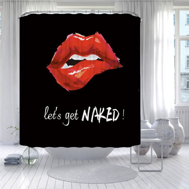 Shower Curtain Waterproof Polyester Bathroom Curtain Rugs Carpet Home Decor - TimelessGear9