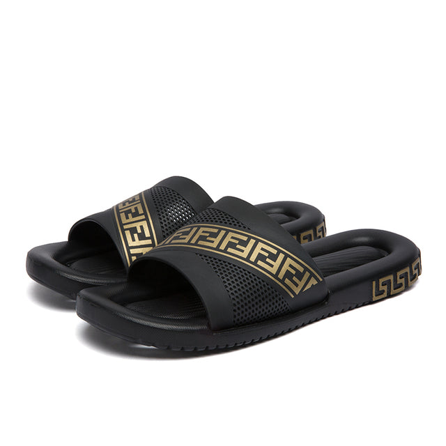 Slippers Fashion Luxury Brand Comfortable No-Slip Beach Sandals - TimelessGear9