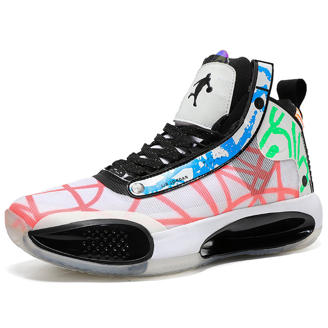 MJ Basketball shoes Fashion street sports shoes Wear-resistant non-slip high-top basketball - TimelessGear9