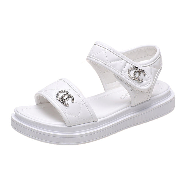 Sandals Ins Hot Sale Summer NEW Student Female Sandals Women& Thick Flat Sandals - TimelessGear9