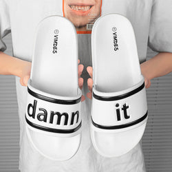 Men Slippers deisgner luxury personality Mens Shoes Casual summer Beach Sandals - TimelessGear9