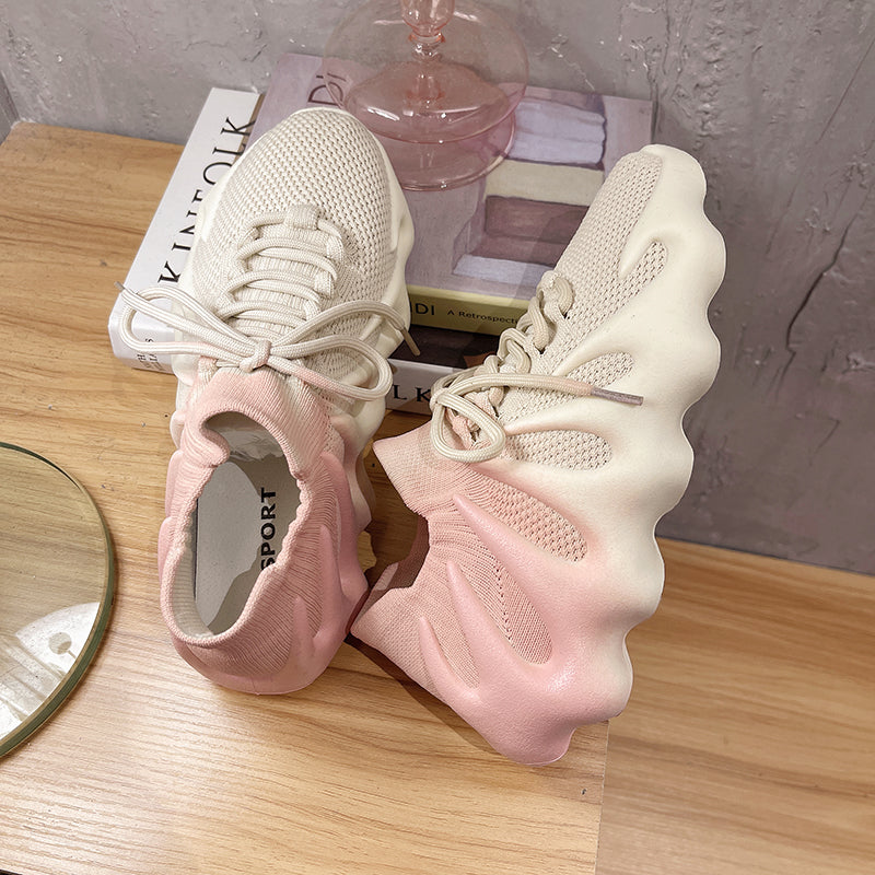Sports Shoes Mesh Breathable All-match Flat Casual Shoes Light and Comfortable Tennis Shoes - TimelessGear9