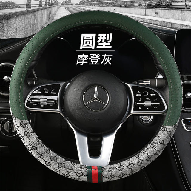 Gucci Amg Race Car Grip Steering Wheel Cover Non-Slip Car Steering Wheel Cover Non-Slip - TimelessGear9