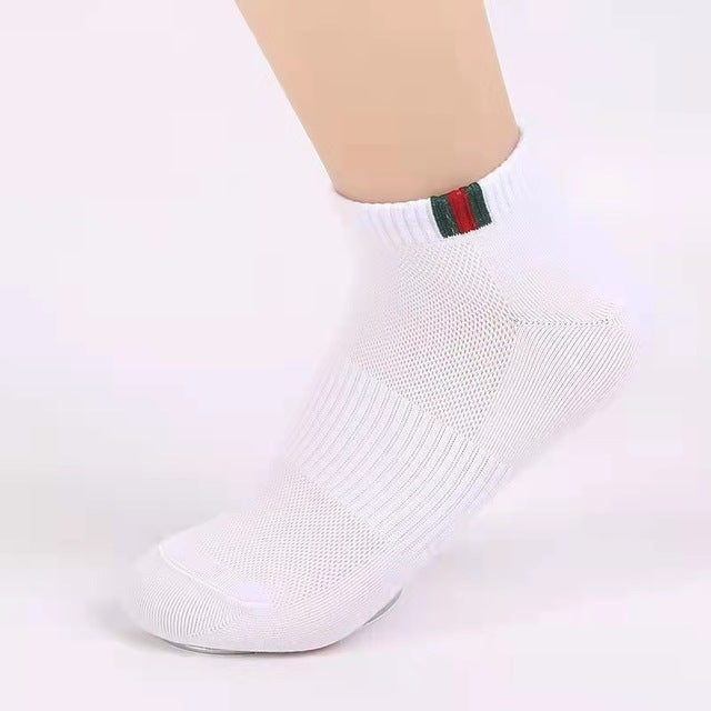 Women Cotton Socks Quality Breathable Female Ship Socks Lover Girl Student Short Socks Winter Sports Socks Pure White Black Gray - TimelessGear9