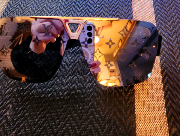 Louis Vuitton Mirror Print Sunglasses