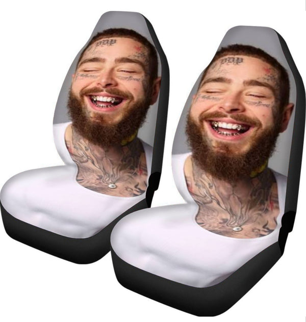 Post Malone Ultra Plush Automobile Seat Cover With Thickened Back
