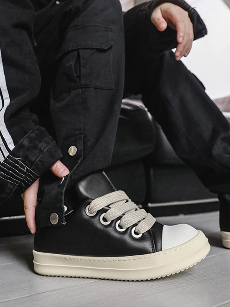 Rick Owens Jumbo Laces Low