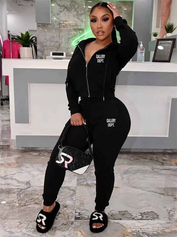 Gallery Dept. Womens Two Piece Track Suit