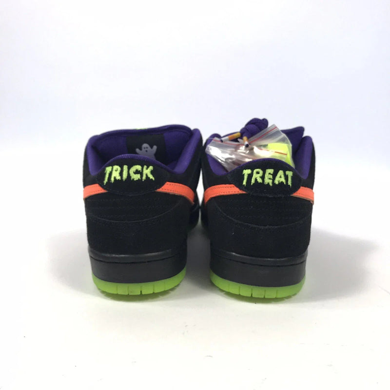 NIKE SB DUNK LOW PRO HALLOWEEN SNEAKERS BLACK/TOTALORANG