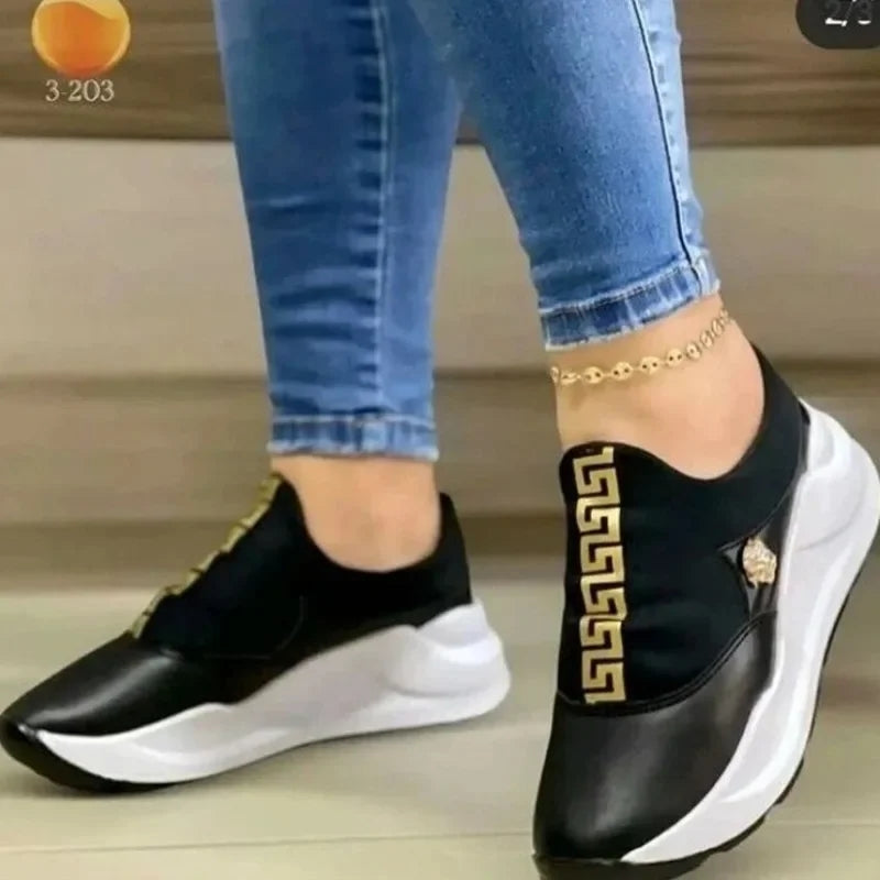 black stunning sneakers