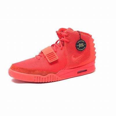 Iconic Classic Yeezy Red October Basketball Ball Sneakers